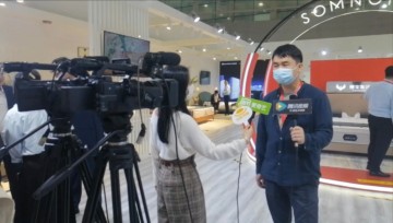 广州展会媒体采访现场